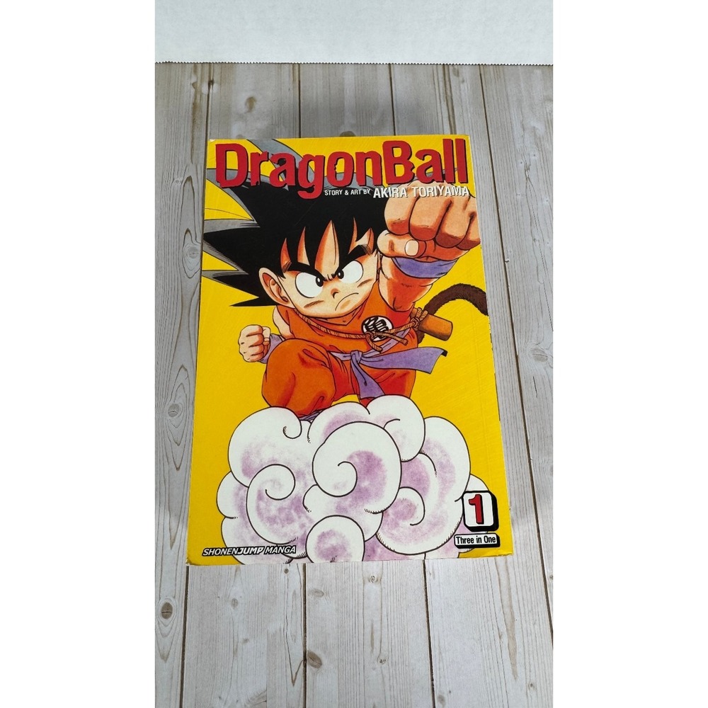 Dragon Ball Vol 1 Akira Toriyama 2015 VIZBIG 3-in-1 Manga Graphic Novel VIZ